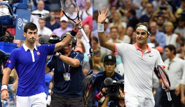 US Open. Джокович и Федерер сыграют в последнем финале турнира Большого Шлема в сезоне (+видео)