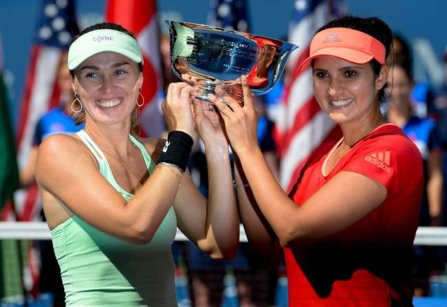 US Open. Хингис и Мирза - победительницы в парном разряде (+видео)