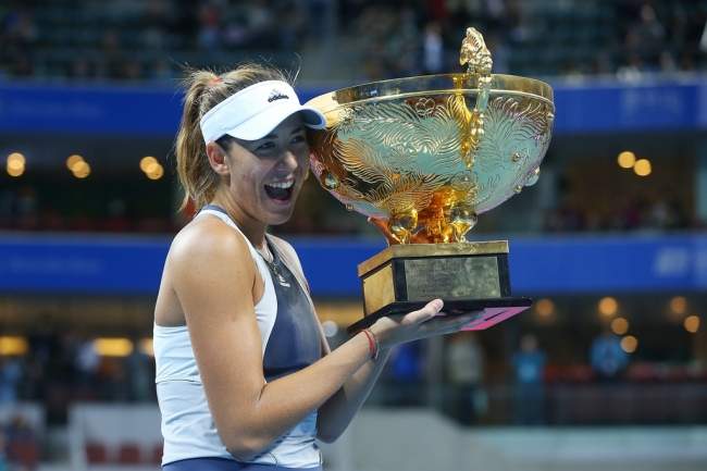 Пекин. Гарбинье Мугуруса - победительница "China Open" (+видео)