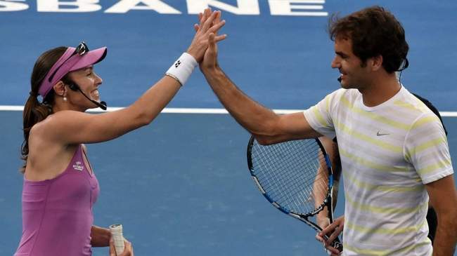 СМИ: Федерер и Хингис сыграют в миксте на Олимпийских Играх в Рио