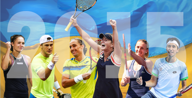 Теннис Украины 2015: новые победы и достижения (ВИДЕО)