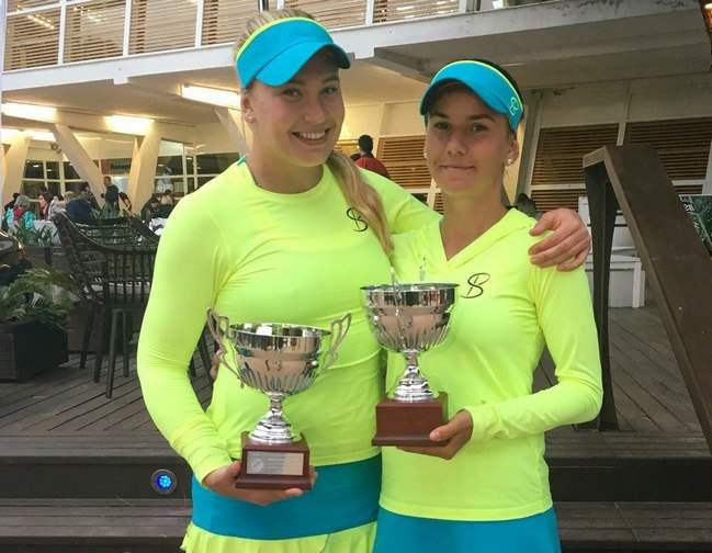 Алёна Сотникова выигрывает второй парный титул в Испании