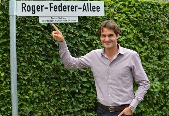 Именем Федерера назовут улицу в швейцарском городе