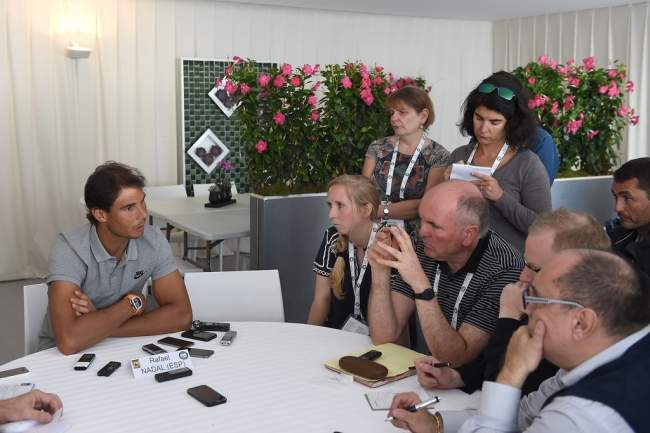 Рафаэль Надаль: "Хочу просто стартовать на турнире, а там посмотрим, куда я дойду" (+видео)