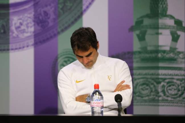 Роджер Федерер: "Мне и больно, и грустно, и я не знаю, какими будут последствия от этого падения"