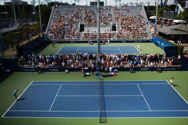US Open. Второй день турнира в фотографиях