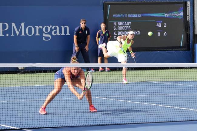 US Open. Бондаренко уступает в паре (+фото)