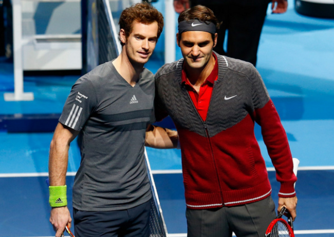Федерер и Маррей сыграют благотворительный матч в Швейцарии