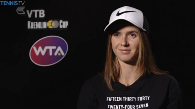 Элина Свитолина: "В полуфинале хочу просто сыграть в свой теннис"