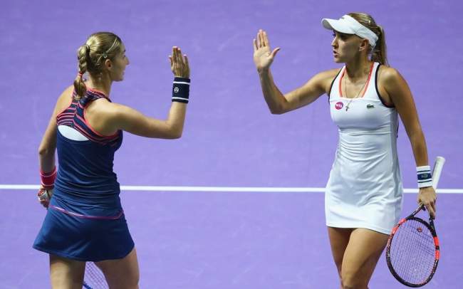 WTA Finals. Пары. Макарова и Веснина выходят в полуфинал (+видео)
