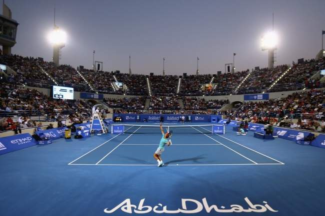 Маррей, Надаль и Раонич сыграют на выставочном турнире в Абу-Даби