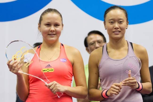 Тайбэй. Родина - чемпионка одиночного турнира, Кудерметова и Дзаламидзе побеждают в паре (+видео)