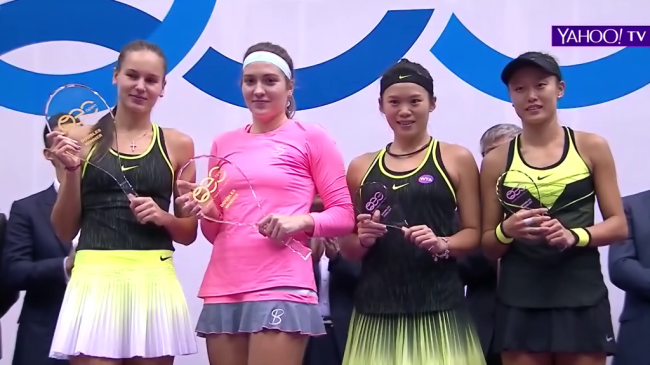Тайбэй. Родина - чемпионка одиночного турнира, Кудерметова и Дзаламидзе побеждают в паре (+видео)