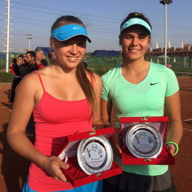 Стародубцева и Гевел - финалистки парного турнира в Египте