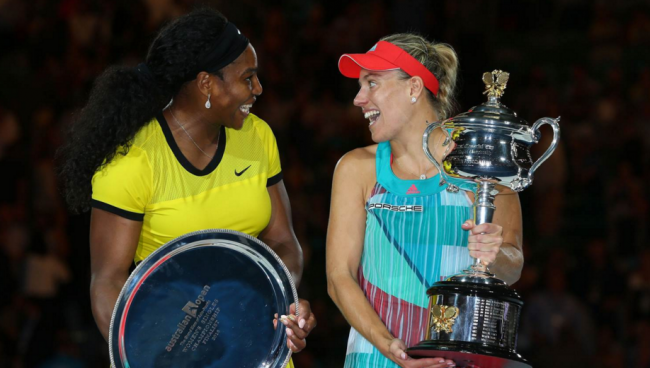 Уильямс уступила Кербер в Австралии и другие самые громкие поражения года по версии WTA