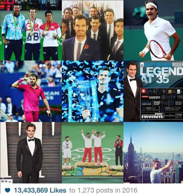 Призеры Олимпиады Маррей, дель Потро и Нисикори - самый популярный пост года от ATP