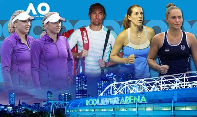 Australian Open. Долгополов, Савчук, Бондаренко и сестры Киченок сыграют в парном разряде