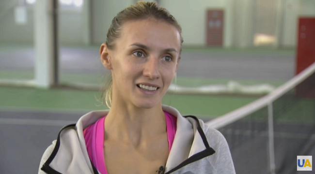 Теннисистка Леся Цуренко - героиня программы "World of Sports" (ВИДЕО)