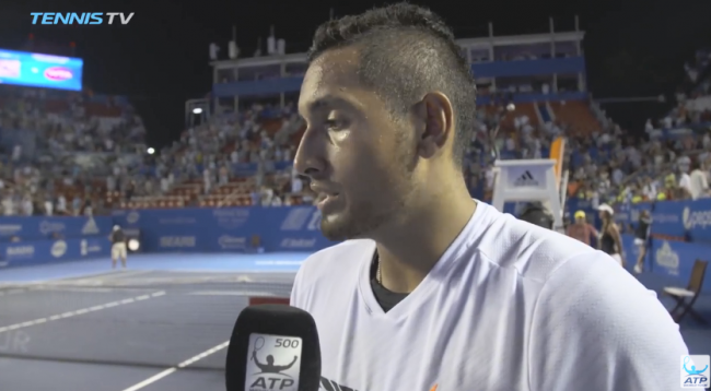 Ник Кириос: "Я противоречивый теннисист, но я не стану менять что-то в себе или своей игре"