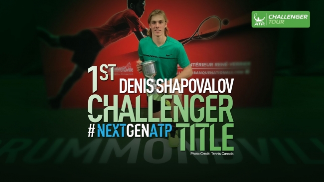ATP Challenger Tour. Дебютный титул 17-летнего Шаповалова, Бедене побеждает в Ирвинге