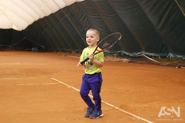 Самый юный теннисист Украины попал в книгу рекордов страны