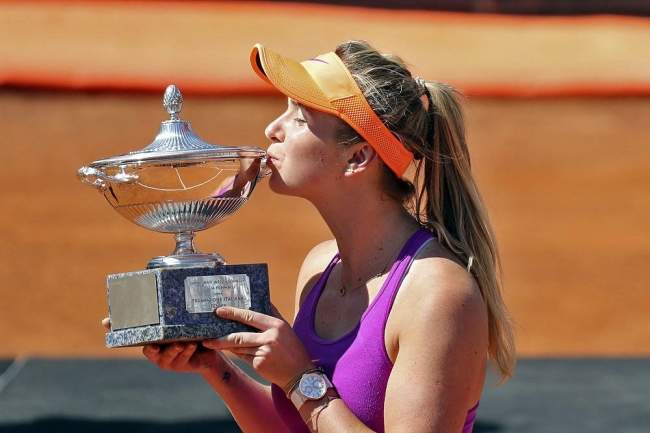 Рим. Элина Свитолина выигрывает четвертый титул WTA в сезоне