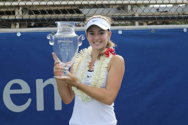 Кэтрин "СиСи" Беллис - поклонница Клийстерс и самая юная теннисистка в топ-50