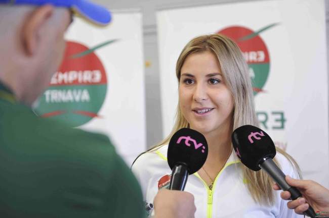 Бенчич стала лицом теннисной академии "EMPIRE" в Словакии