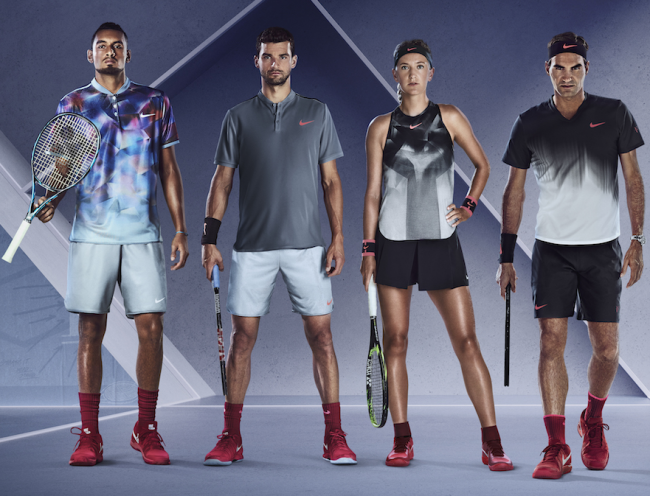 "Nike" представляет коллекцию для Надаля, Федерера, Шараповой и других участников US Open