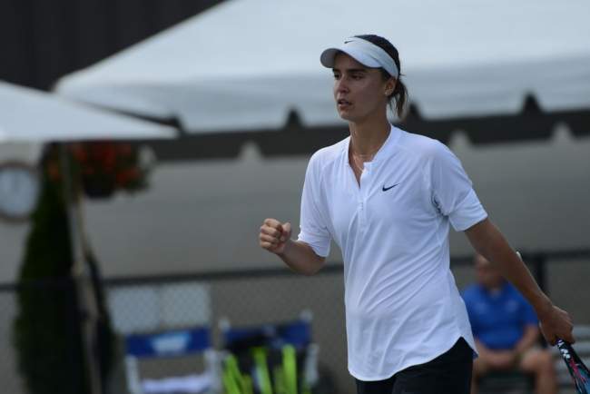 US Open. Калинина оформила победу в трех сетах в стартовом матче квалификации