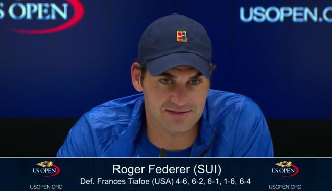 Роджер Федерер: С моей подготовкой я мог только надеяться, что каким-то образом пройду первый круг