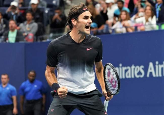 US Open. Федерер победил Лопеса в самом возрастном матче на турнире за последние 15 лет