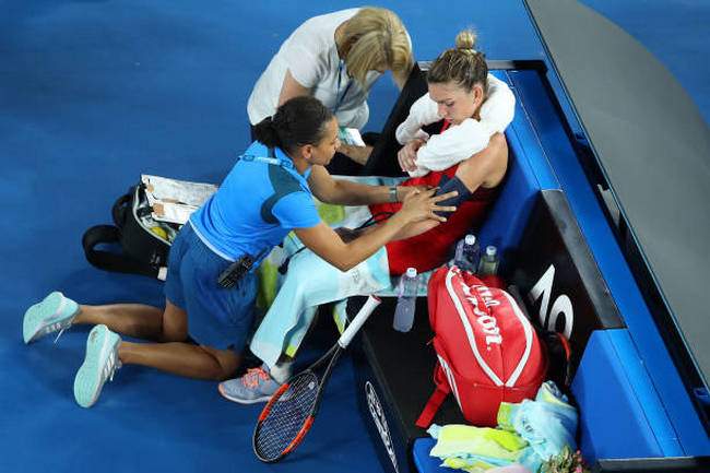 Сімона Халеп потрапила до лікарні після фіналу Australian Open