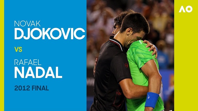 Классика тенниса: Джокович против Надаля в финале Australian Open-2012 (ВИДЕО)