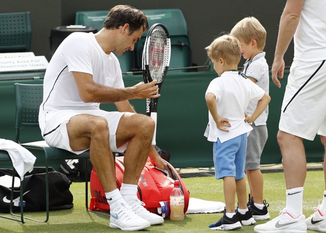 Роджер Федерер: "Когда мы едем на турниры с семьей, то в нашем багаже 20-25 сумок"