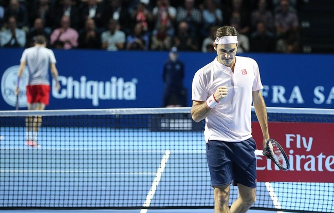 Базель. Федерер вышел в 200-й полуфинал в карьере, Медведев вновь обыграл Циципаса