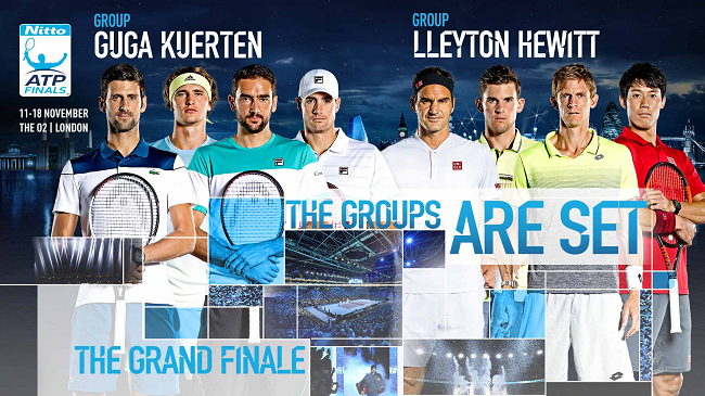 ATP Finals. Тим и Андерсон сыграют в стартовом матче Итогового турнира