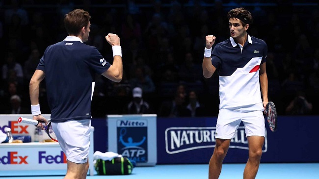 ATP Finals. Чемпионы Ролан Гаррос одержали первую победу на турнире