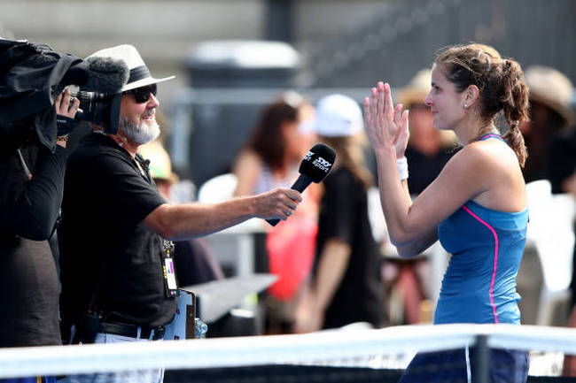 Юлия Гёргес: "Я и Бушар показали свой лучший теннис"