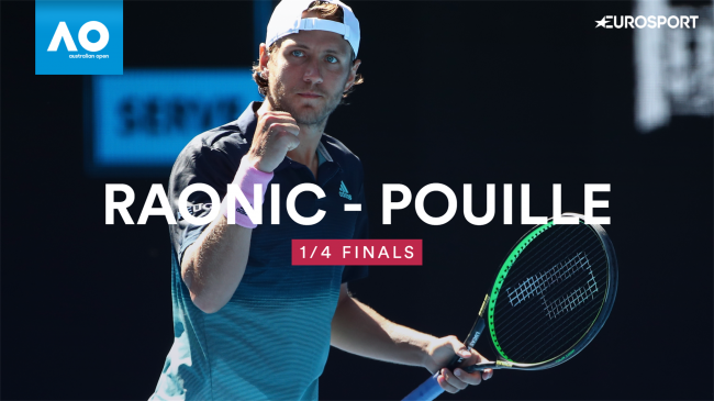 Обзор четвертьфинала Пуйе - Раонич на Australian Open (ВИДЕО)