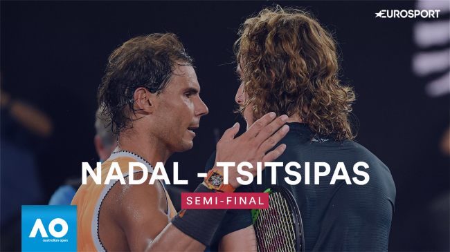 Обзор полуфинала Надаль - Циципас на Australian Open (ВИДЕО)