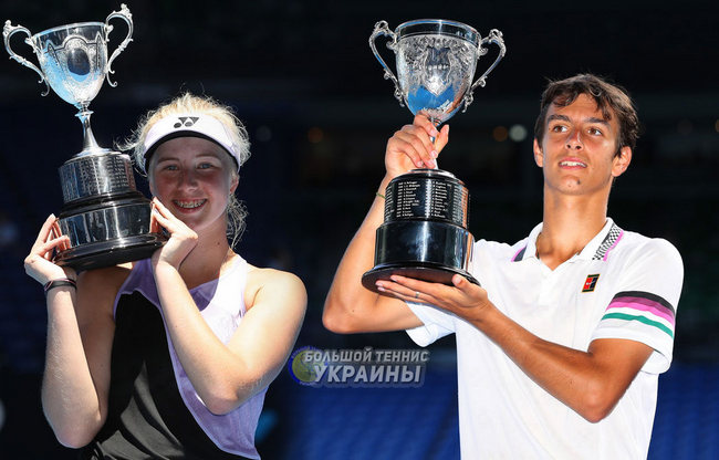 Australian Open. Таусон повторила достижение Возняцки, Музетти стал первым чемпионом в Мельбурне из Италии