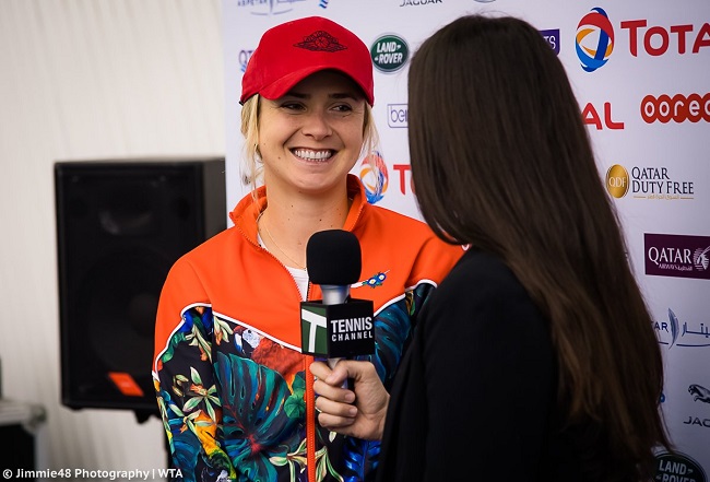 Элина Свитолина: "Я успела немного потренироваться накануне важных турниров, которые ждут нас в ближайшие недели"