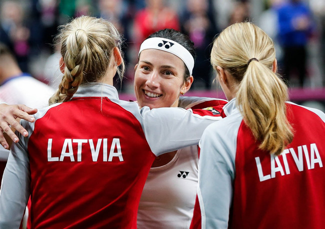 Кубок Федерации. Латвия победила Словакию, Италия может опуститься в Первую группу впервые за 22 года