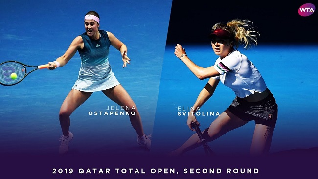 Обзор матча Свитолина - Остапенко на турнире в Дохе (ВИДЕО)