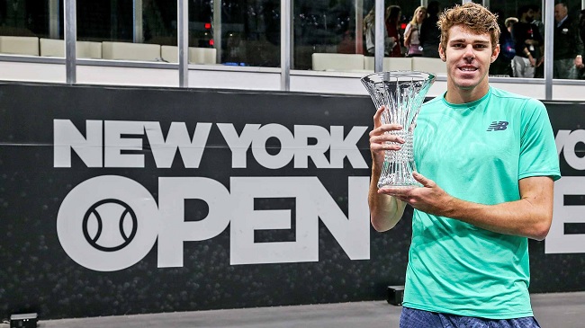 Нью-Йорк. Опелка выиграл свой дебютный титул ATP