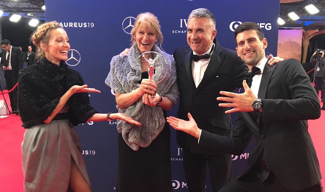 Джокович и Осака берут награды на спортивном "Оскаре"