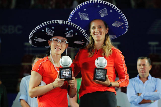 Акапулько. Азаренко впервые с 2011 года оформила парный титул WTA