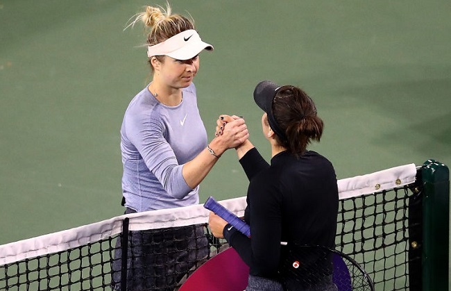 Триллер Свитолиной против Андрееску занял первое место в обзоре от WTA (ВИДЕО)