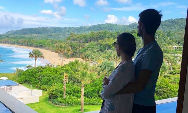 Джокович с женой уехали в отпуск в Доминикану